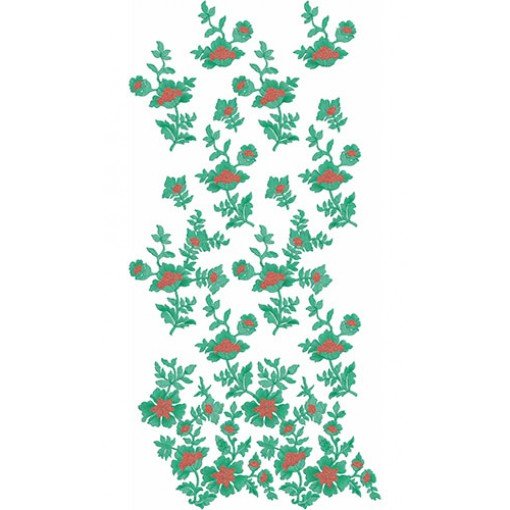 Allover Embroidery Design 20326