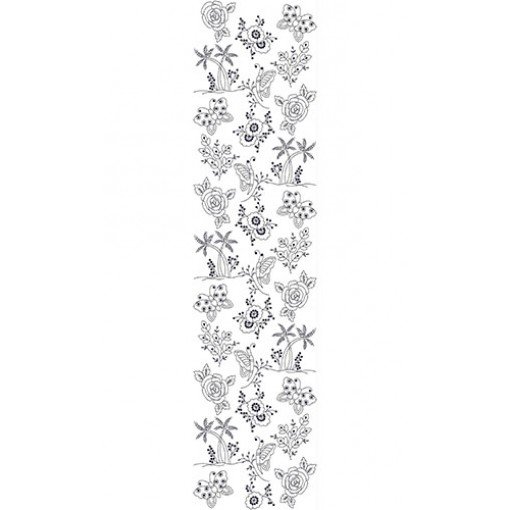Allover Embroidery Design 20411