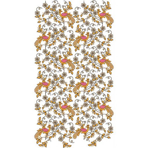 Allover Embroidery Design 20430