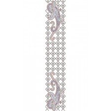 Allover Embroidery Design 20734