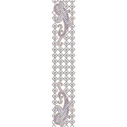 Allover Embroidery Design 20734