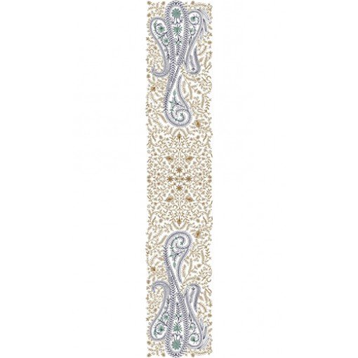 Allover Embroidery Design 20736