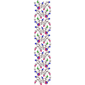 Allover Embroidery Design 20813