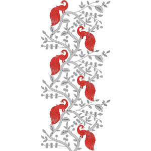 Allover Embroidery Design 20921