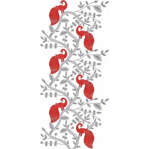 Allover Embroidery Design 20921