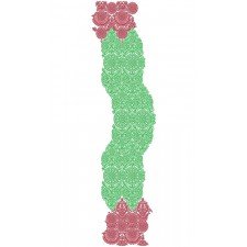 Allover Embroidery Design 20951