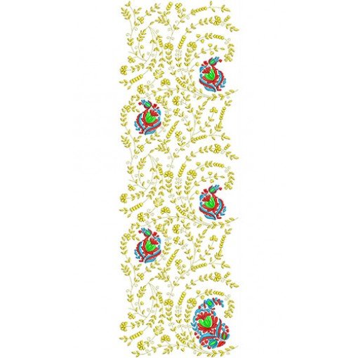 Allover Embroidery Design 20976