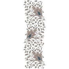 Polyester Curtain Embroidery Design 21739