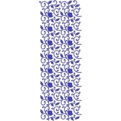 Allover Embroidery Design 22181