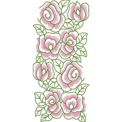 Allover Embroidery Design 22183