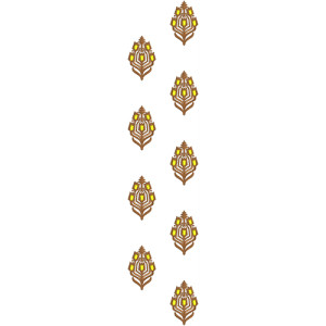 Allover Embroidery Design 22189