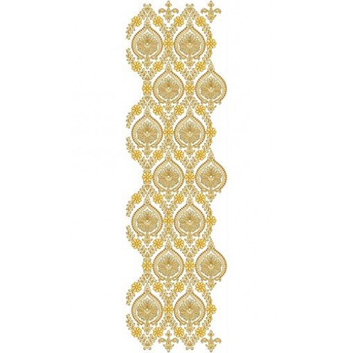 Allover Embroidery Design 22285