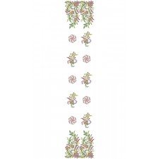 Jall Allover Embroidery Design 22426