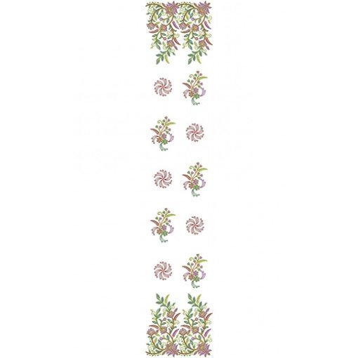 Jall Allover Embroidery Design 22426