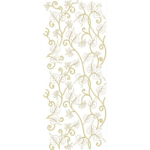 Fresh Allover Embroidery Design 22501