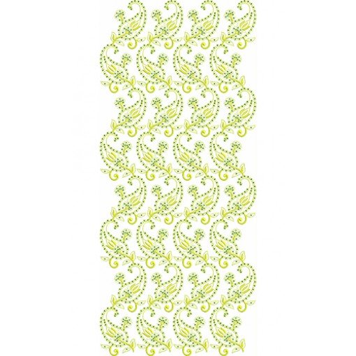 Classy Allover Embroidery Design 22503