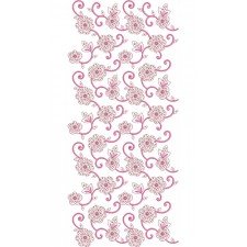 Climber Allover Embroidery Design 22504