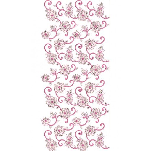 Climber Allover Embroidery Design 22504