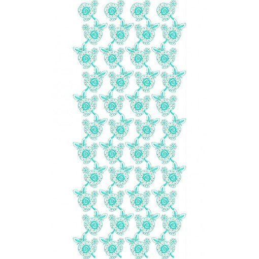 Rose Allover Embroidery Design 22505