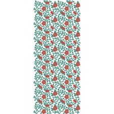 Mini Flower Plant allover Embroidery Design 22506