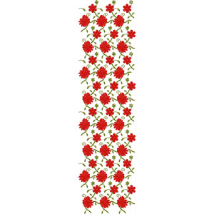 Fancy Allover Embroidery Design 22508