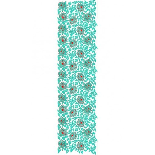 Allover Embroidery Design 22512