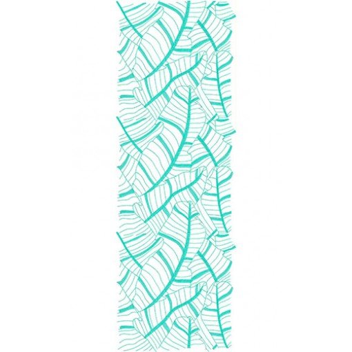 Palm Leaves Pattern Allover Embroidery Design 22545