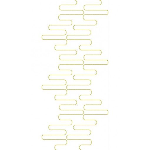Simple Accent Graphic Animation Allover Embroidery Design 22806