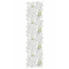 Chain Stitch Allover Embroidery Design 23232