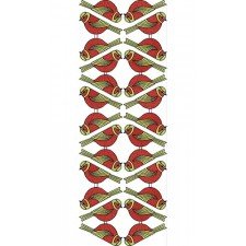 Spero Allover Embroidery Design 23376
