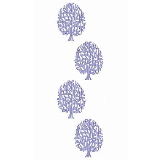 Patches All Over Flat Embroidery Design 23457