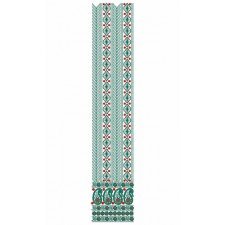 Elegant All Over Embroidery Design 23460