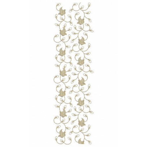 Amazing Chain Stitch All Over Embroidery Design 23717