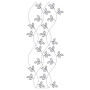 Triples Leaf Chain Stitch All Over Design 23725
