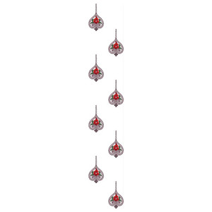 Amazing All Over Flat Cording Embroidery Design 23753