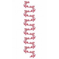 Graceful All Over Embroidery Design 23934