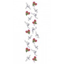 Vivid All Over Embroidery Design 24151
