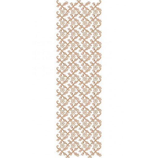Long Skirt Embroidery Allover Design