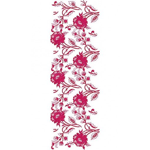 Textile Trendy Garment Embroidery Design