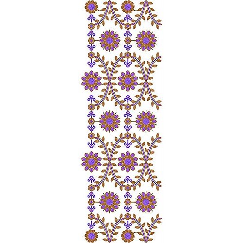 Allover Garment 3 5mm Double Sequins Embroidery Design