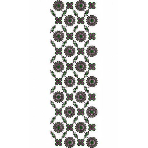 Jaal Embroidery Design 4554