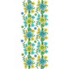Paris Fashion Allover Embroidery Design