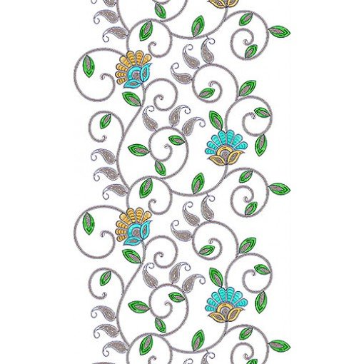 African Clothing Garment Embroidery Design