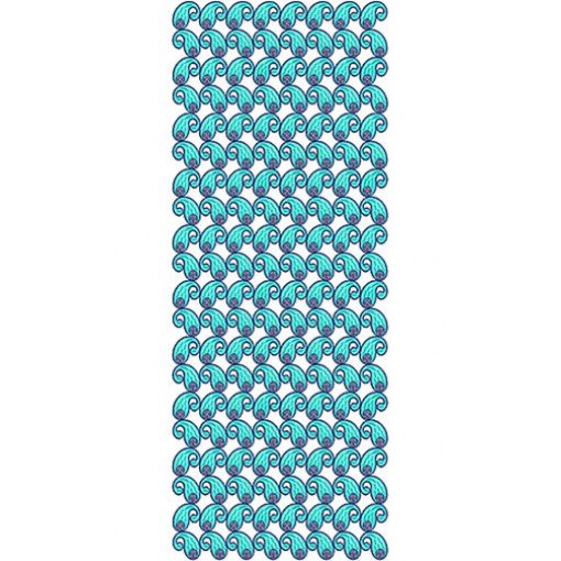 Tulle Mini Skirt Allover Embroidery Design