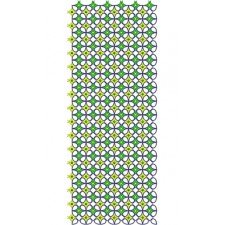 Mogul Maxi Skirt Allover Embroidery Design