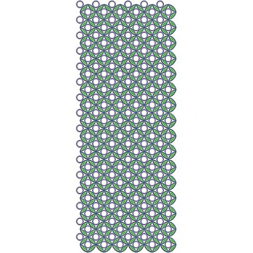 Hot Selling Chiffon Allover Embroidery Design