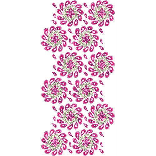 All Over Jaal Embroidery Design 6066