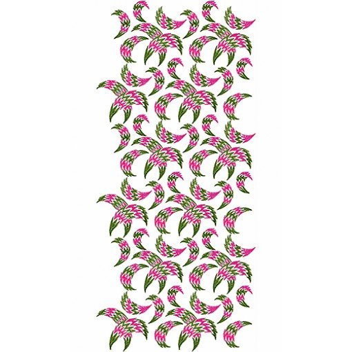 African Clothing Allover Embroidery Design