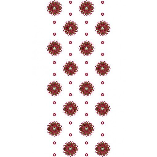 High Waist Pencil Skirt Allover Design