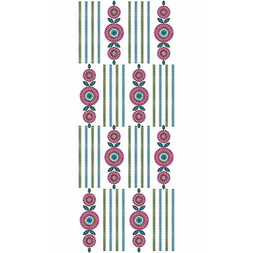 Novelty Party Dresses Allover Embroidery Design